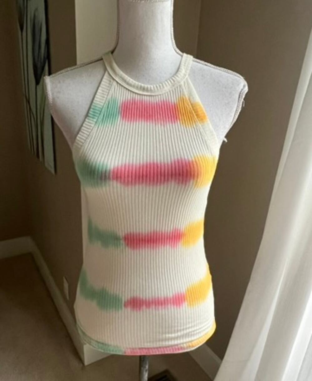 We the Free multi-colored summer tank top size M